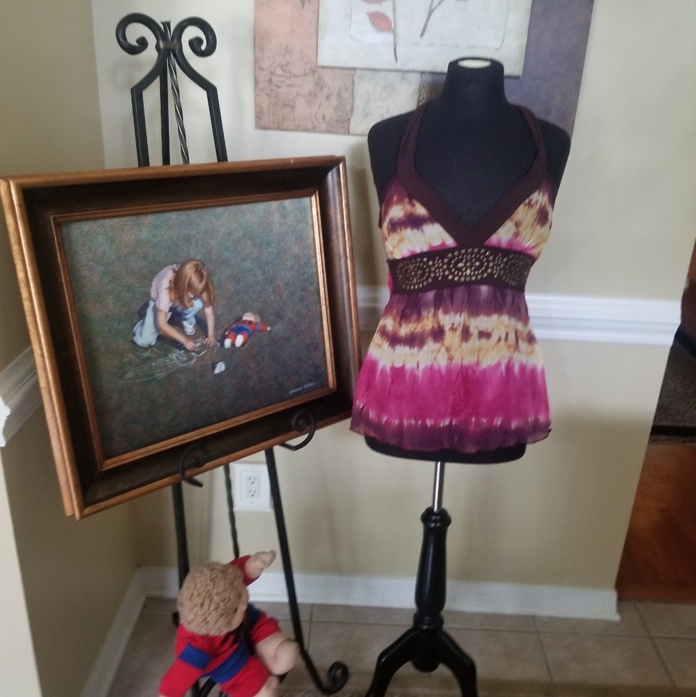 A. Byer top size Small in Indian Summer color